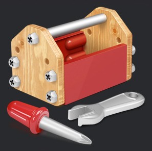 Wikimedia Commons http://commons.wikimedia.org/wiki/File:Toolbox_icon.jpg
