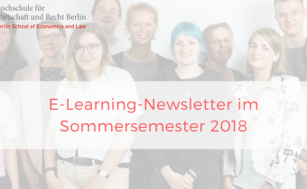 E-Learning-Newsletter im Sommersemester 2018