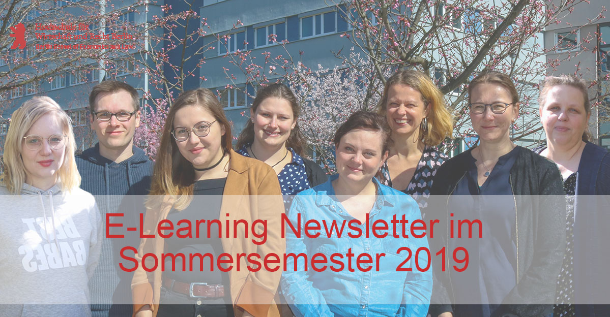 E-Learning Newsletter Sommersemester 2019